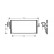 Condenseur, climatisation 13005164 International Radiators