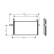 Condenseur, climatisation 13005175 International Radiators