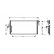 Condenseur, climatisation 13005193 International Radiators