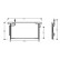 Condenseur, climatisation 13005202 International Radiators