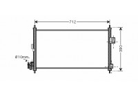 Condenseur, climatisation 13005263 International Radiators