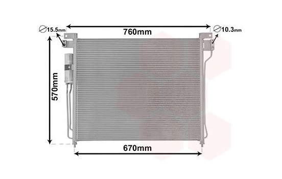 Condenseur, climatisation 13005299 International Radiators, Image 2