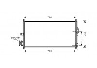 Condenseur, climatisation 13005311 International Radiators