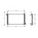 Condenseur, climatisation 17005127 International Radiators