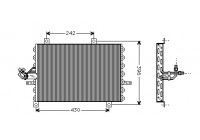 Condenseur, climatisation 17005192 International Radiators