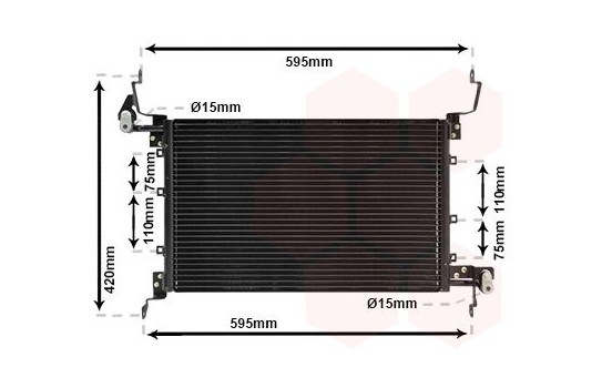 Condenseur, climatisation 17005204 International Radiators, Image 2
