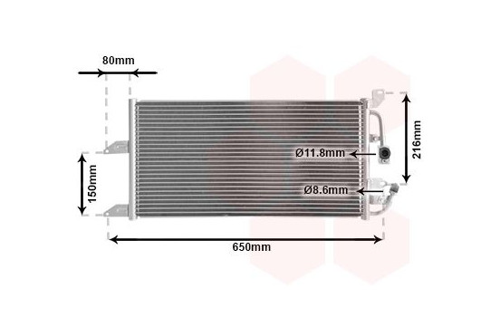 Condenseur, climatisation 17005205 International Radiators, Image 2