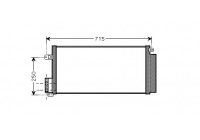Condenseur, climatisation 17005310 International Radiators