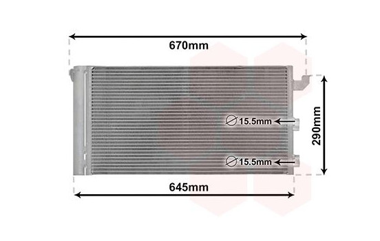 Condenseur, climatisation 17005406 International Radiators, Image 2