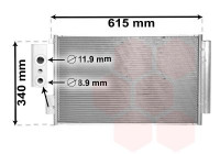 Condenseur, climatisation 17005412 International Radiators