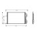 Condenseur, climatisation 18005259 International Radiators