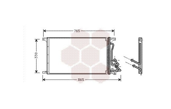 Condenseur, climatisation 18005304 International Radiators, Image 2
