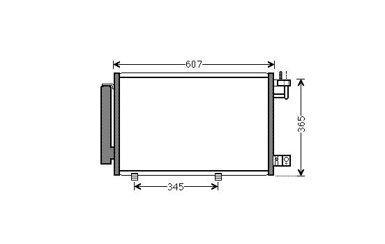 Condenseur, climatisation 18005439 International Radiators, Image 2