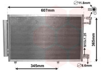 Condenseur, climatisation 18005439 International Radiators