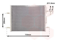Condenseur, climatisation 18005483 International Radiators
