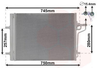 Condenseur, climatisation 18005488 International Radiators