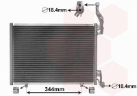 Condenseur, climatisation 18015702 International Radiators