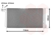 Condenseur, climatisation 18015715 International Radiators
