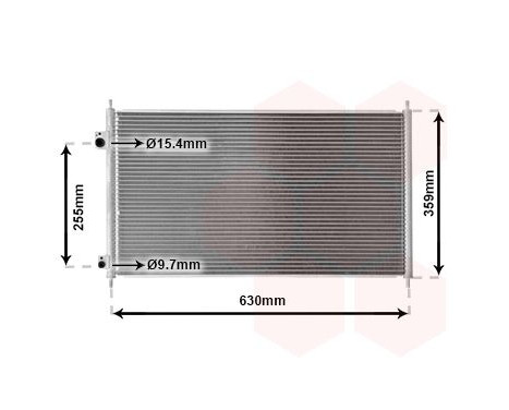 Condenseur, climatisation 25005165 International Radiators