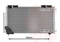 Condenseur, climatisation 25005186 International Radiators
