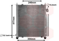 Condenseur, climatisation 25005197 International Radiators