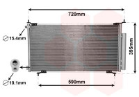 Condenseur, climatisation 25005201 International Radiators