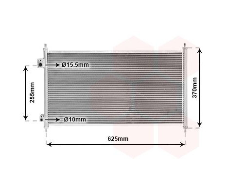 Condenseur, climatisation 25005202 International Radiators