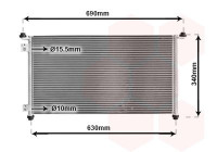 Condenseur, climatisation 25005210 International Radiators