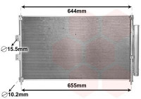 Condenseur, climatisation 25005227 International Radiators