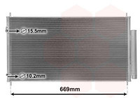 Condenseur, climatisation 25005290 International Radiators