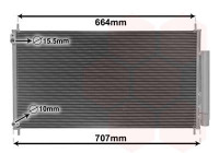 Condenseur, climatisation 25015703 International Radiators