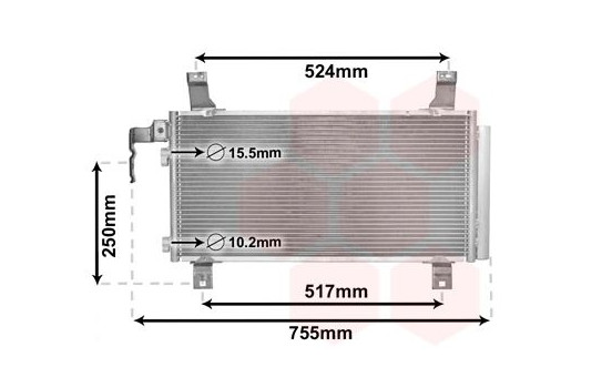 Condenseur, climatisation 27005157 International Radiators, Image 2