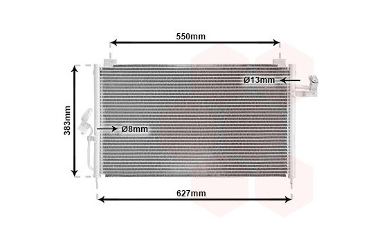 Condenseur, climatisation 27005159 International Radiators, Image 2