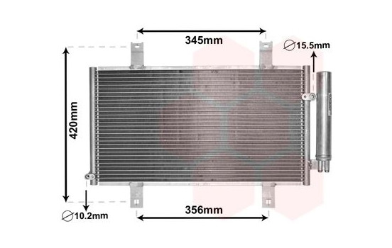Condenseur, climatisation 27005209 International Radiators, Image 2