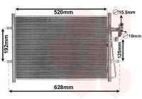 Condenseur, climatisation 27005281 International Radiators