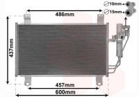 Condenseur, climatisation 27015701 International Radiators