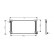 Condenseur, climatisation 28005044 International Radiators