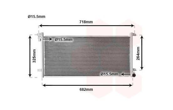 Condenseur, climatisation 28005044 International Radiators, Image 2
