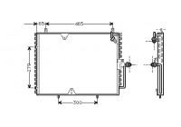 Condenseur, climatisation 30005170 International Radiators