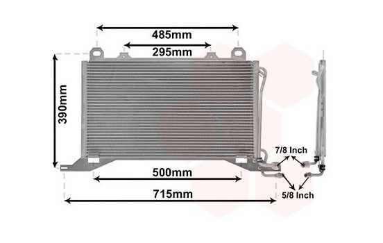 Condenseur, climatisation 30005222 International Radiators, Image 2