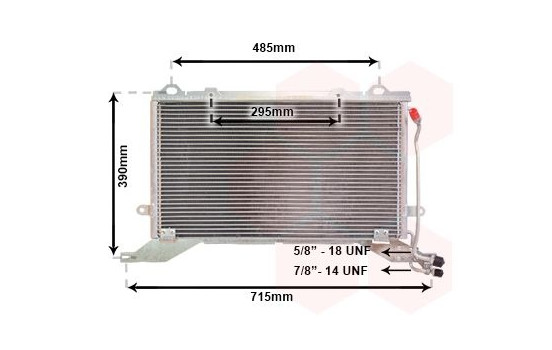 Condenseur, climatisation 30005268 International Radiators, Image 2