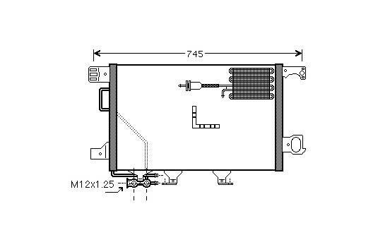 Condenseur, climatisation 30005361 International Radiators
