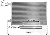 Condenseur, climatisation 30015386 International Radiators