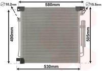 Condenseur, climatisation 32015700 International Radiators