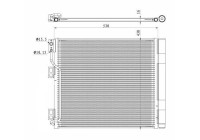 Condenseur, climatisation 350327 NRF