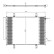 Condenseur, climatisation 350371 NRF, Vignette 3