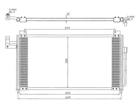 Condenseur, climatisation 35341 NRF