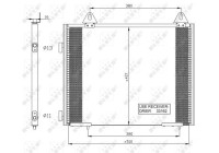 Condenseur, climatisation 35351 NRF
