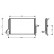 Condenseur, climatisation 37005209 International Radiators