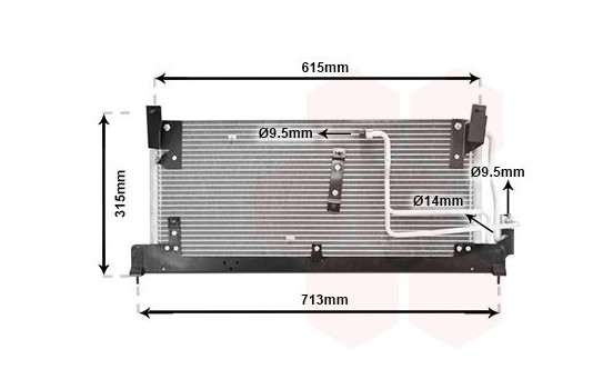 Condenseur, climatisation 37005224 International Radiators, Image 2